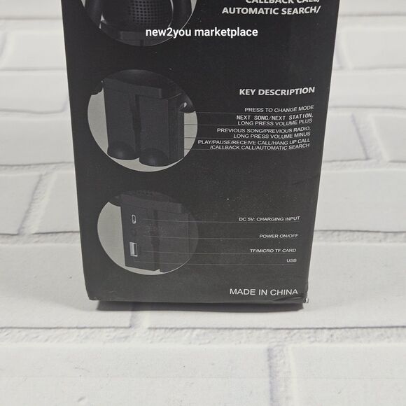 B5+ Wireless Graffiti Bear Speaker Galaxy Space Print - Picture 10 of 13